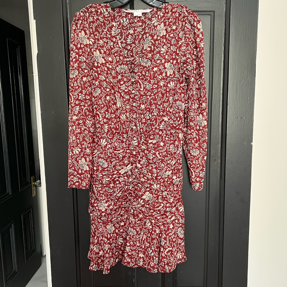 Veronica beard patterned Red Dress